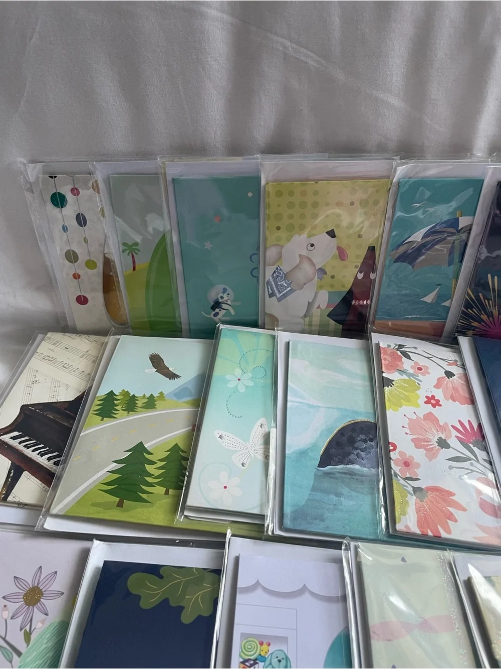 20 New Assorted Illustrated Pop Up Birthday Cards